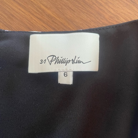 3.1 Philip Lim Abstract flounce dress | sz 6 - Picture 3 of 7